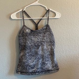 Grey Lululemon Racker-Back Tank